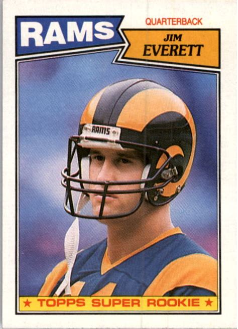 Buy Jim Everett Cards Online | Jim Everett Football Price Guide - Beckett