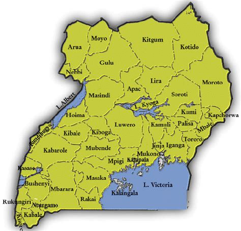 UGANDA DISTRICTS | Uganda Travel Guide