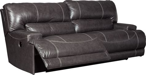 McCaskill Gray 2 Seat Reclining Sofa from Ashley | Coleman Furniture