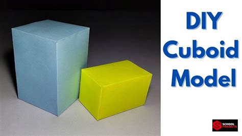 How To Make A Cuboid Model | How To Make Cuboid For Project | DIY 3D ...