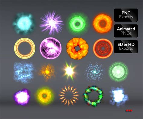 Particle FX Vol. 01 - Game Art Partners | Frame by frame animation ...