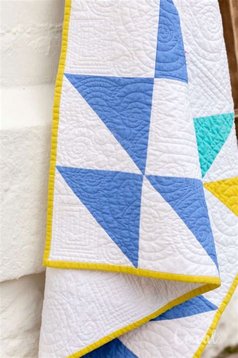 Maid Modern PDF Quilt Pattern - Modern Baby Quilt Pattern