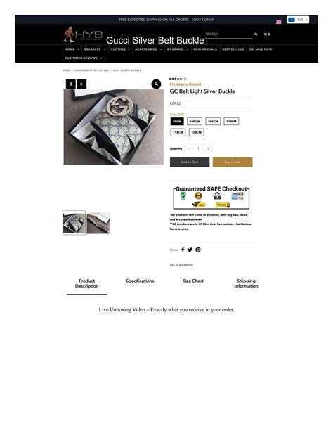 Gucci Silver Belt Buckle by Hype Your Beast - Issuu