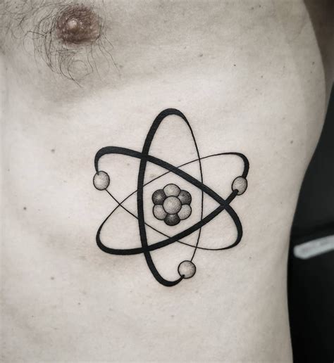 26 Atomic Tattoos for Science Lovers in 2021 | Atom tattoo, Tattoo ...