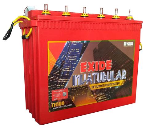 150Ah Exide Inva Tubular Inverter Battery at best price in Madurai