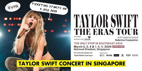 Taylor Swift Eras Tour Singapore Ticket Price - Image to u