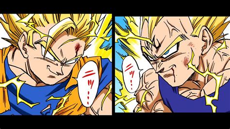 Majin Vegeta Vs Goku