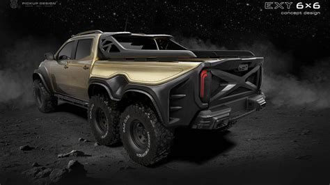 Mercedes-Benz X-Class 6x6 Pickup Truck Incoming - autoevolution