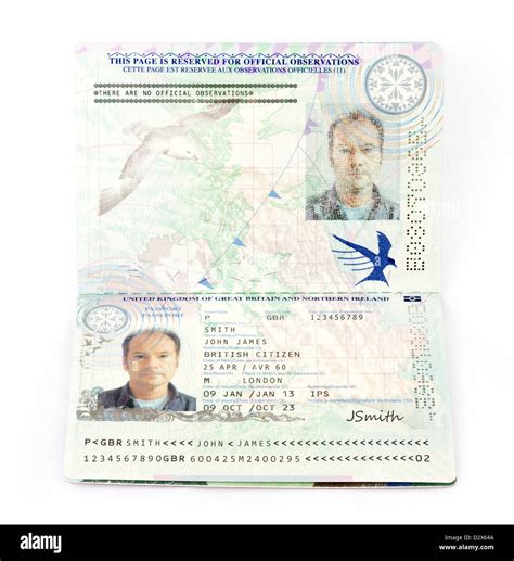 Passeport britannique. L'Union européenne un passeport biométrique pour ...