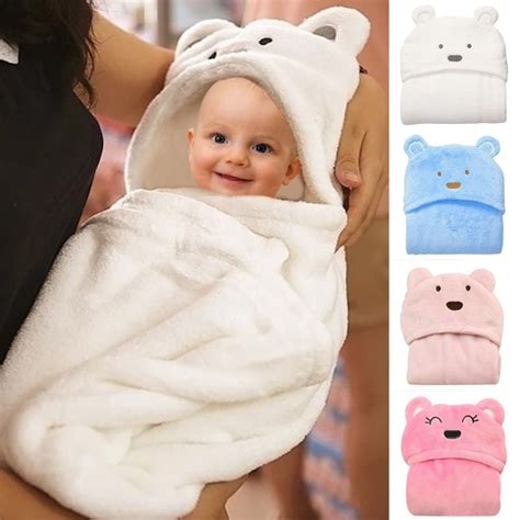 Soft Baby Hooded Towel with Unique Design – Hypoallergenic Baby Towels ...