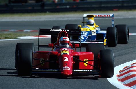 Nigel Mansell - Ferrari 641 - 1990 - Belgian GP (Spa-Francorchamps ...