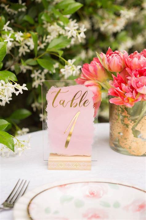 25 Best DIY Wedding Table Numbers and Holders - DIY Crafts