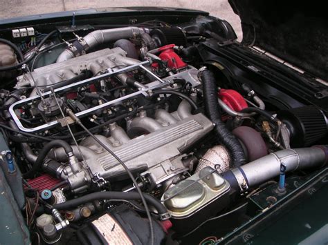 1977 Jaguar XJS V12 twin-turbo engine