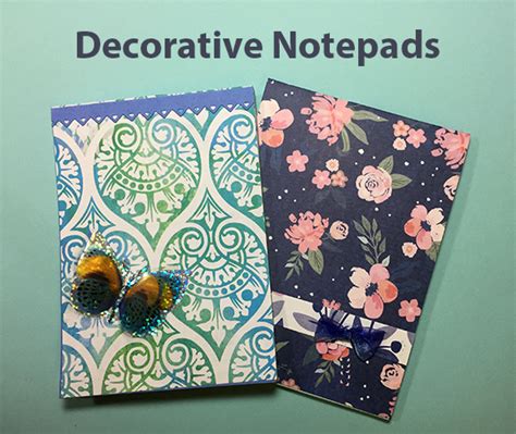 Learn How to Make Decorative Notepads – ScraPerfect