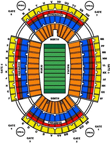 Hawaii Warriors 2012 Football Schedule