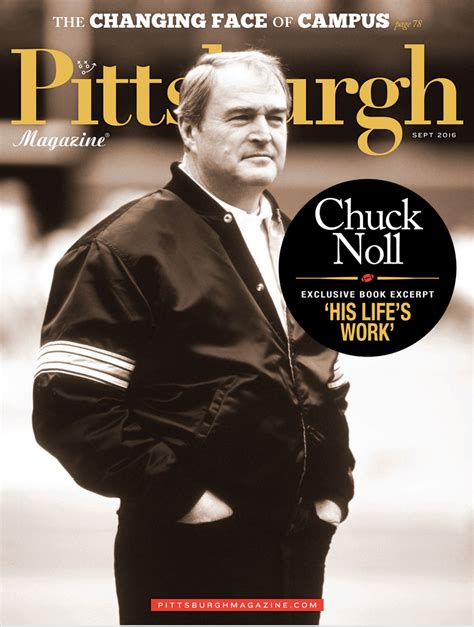 Chuck Noll Biography Featured in Pittsburgh Magazine - University of ...