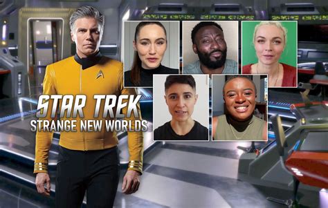 STAR TREK: STRANGE NEW WORLDS Beams Aboard Five New Additions to Series ...