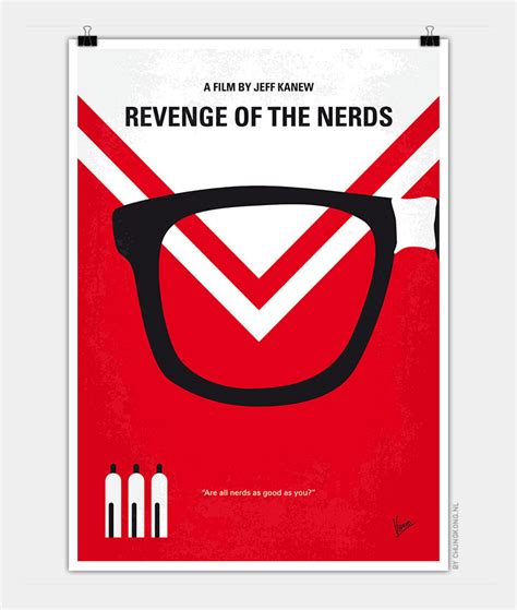 No504 My Revenge of the Nerds minimal movie poster | CHUNGKONG