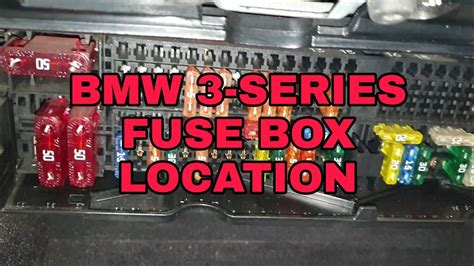 Bmw 320i Fuse Box Location