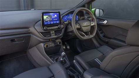 Ford Fiesta ST Interior Layout & Technology | Top Gear