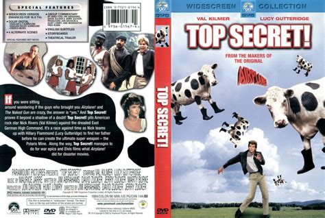 Top Secret! - Movie DVD Custom Covers - 65Top Secret :: DVD Covers