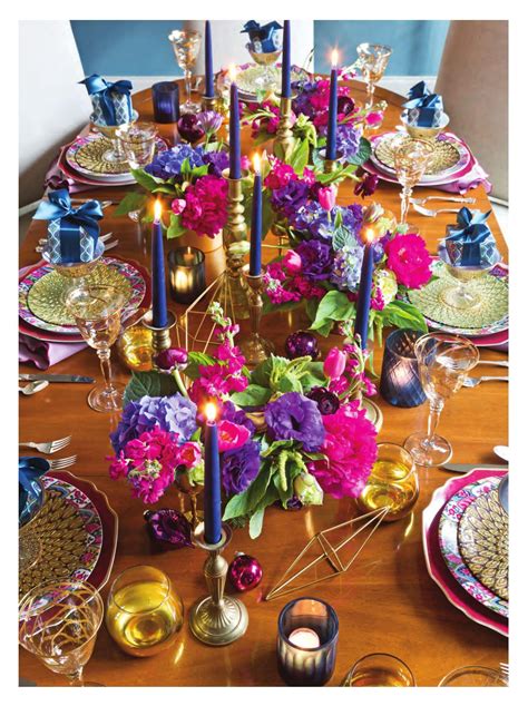 Jewel Tone Wedding Table - A Colorful Addition To Your Special Day ...