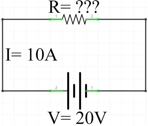 Ohm's Law Circuit Diagram