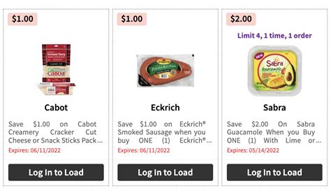 Over $150 in New ShopRite eCoupons – Save on Cabot, Sabra, Eckrich ...