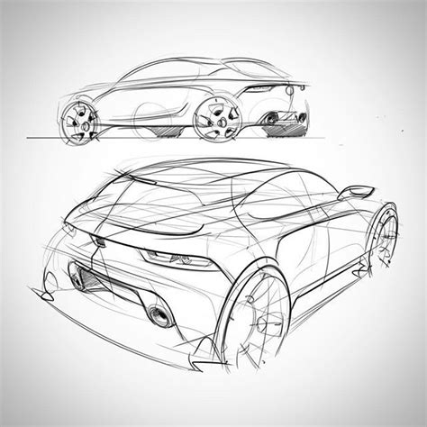 Car Perspective Drawing at GetDrawings | Free download