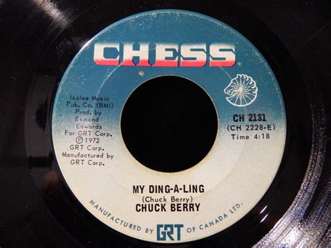 Chuck Berry – My Ding-A-Ling (1972, Vinyl) - Discogs