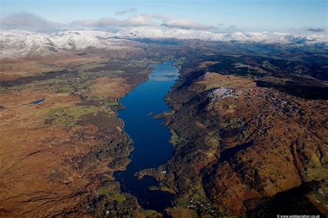 Coniston Water Cumbria UK aerial photograph | aerial photographs of ...