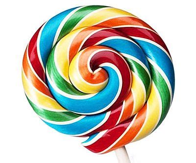 Giant Rainbow Lollipop Prop