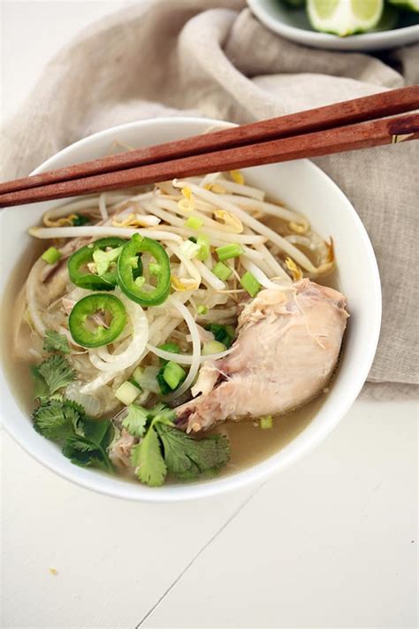 Chicken Pho with Daikon Noodles - Inspiralized