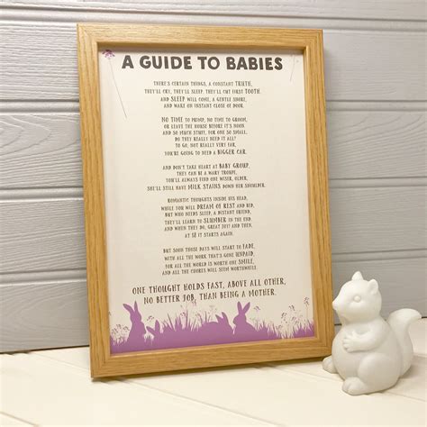 Baby Poem New Baby Gift Baby Shower Gift New Parents | Etsy