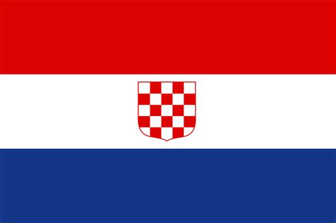 Printable Croatia Flag