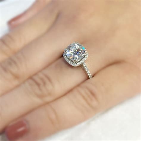 Charles & Colvard Forever One 8.5mm Moissanite 14KW Gold