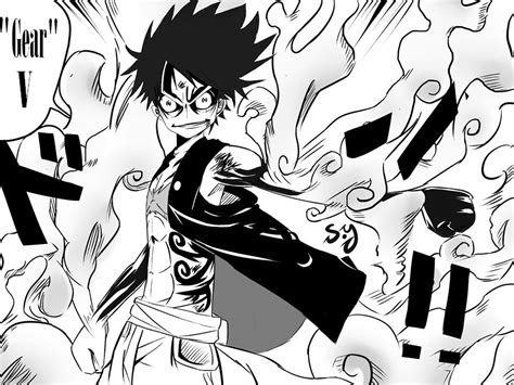 luffy Gear 5th ( original design ) by OussamaluffyX on DeviantArt