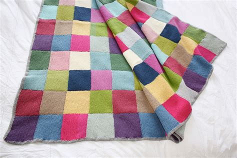 Patchwork Blanket · Extract from Winter Knits Made Easy by DK ...