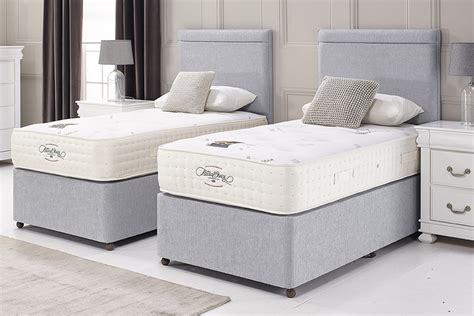 Zip And Link Divan Set - 11" Deep Mattress - Medium Feel - Marquess 3000