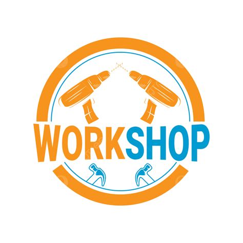 Workshop Logo, Repair Logo, Mechanic Work, Service PNG and Vector with ...