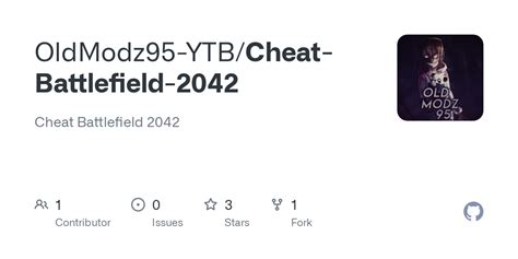 GitHub - OldModz95-YTB/Cheat-Battlefield-2042: Cheat Battlefield 2042