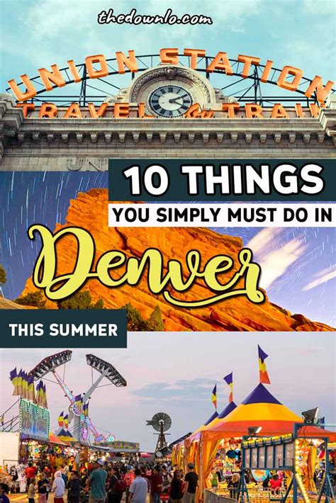 Things to Do in Colorado in the Summer - Warm Weathered Denver fun in ...