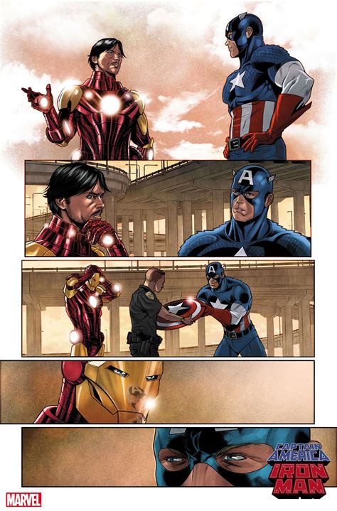 'Captain America/Iron Man' writer on getting Steve Rogers & Tony Stark ...