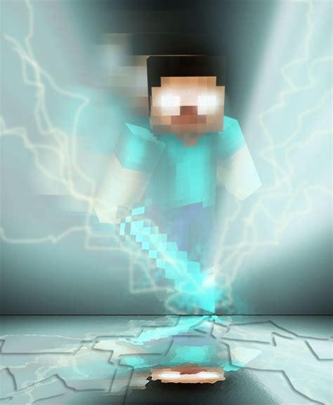 Herobrine by Lcraft on DeviantArt | Minecraft wallpaper, Minecraft ...