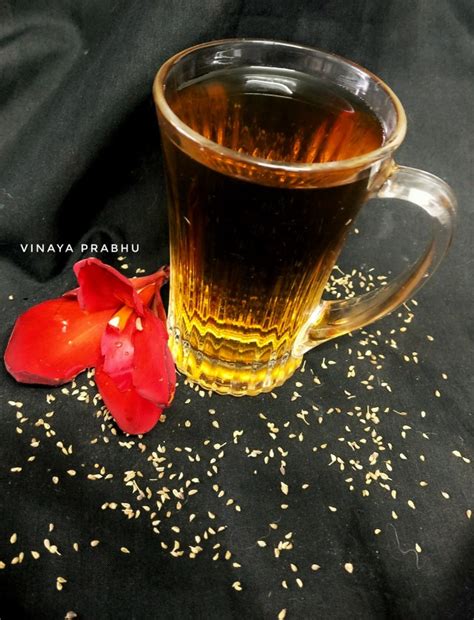 Ajwain Water Recipe – Vinaya's Culinary Delights