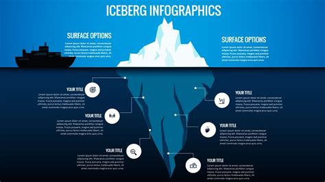 Tip Of The Iceberg Editable Powerpoint Diagram Fppt | The Best Porn Website