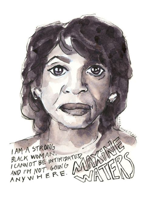 Affirm Black Women Portrait Series: Maxine Waters | Maxine waters ...