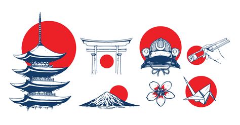 japanese culture art design 5433002 Vector Art at Vecteezy