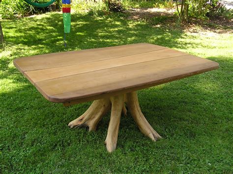 Tree Root Table - Thuja Wood Art - Reclaimed Cedar Furniture Wood Art ...