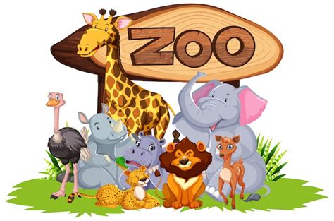 Zoo Clipart Images - Free Download on Freepik